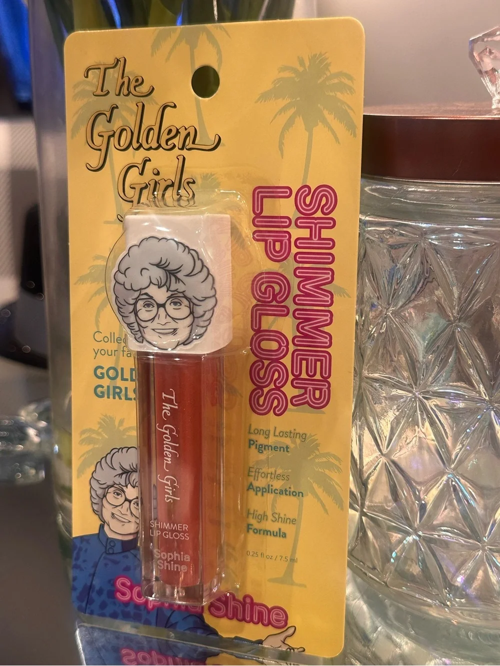 The Golden Girls Sophia Shine Shimmer Lip Gloss NEW SEALED Enchante Collectible